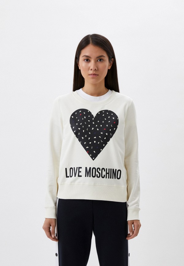 

Свитшот Love Moschino, Бежевый
