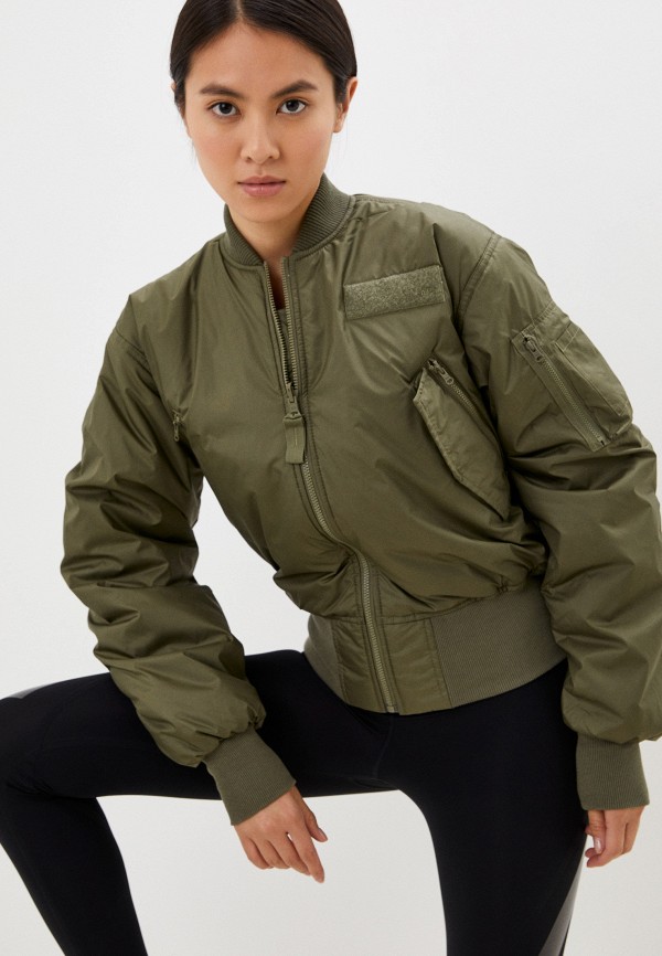 

Куртка утепленная adidas, Хаки, PARLEY BOMBER W