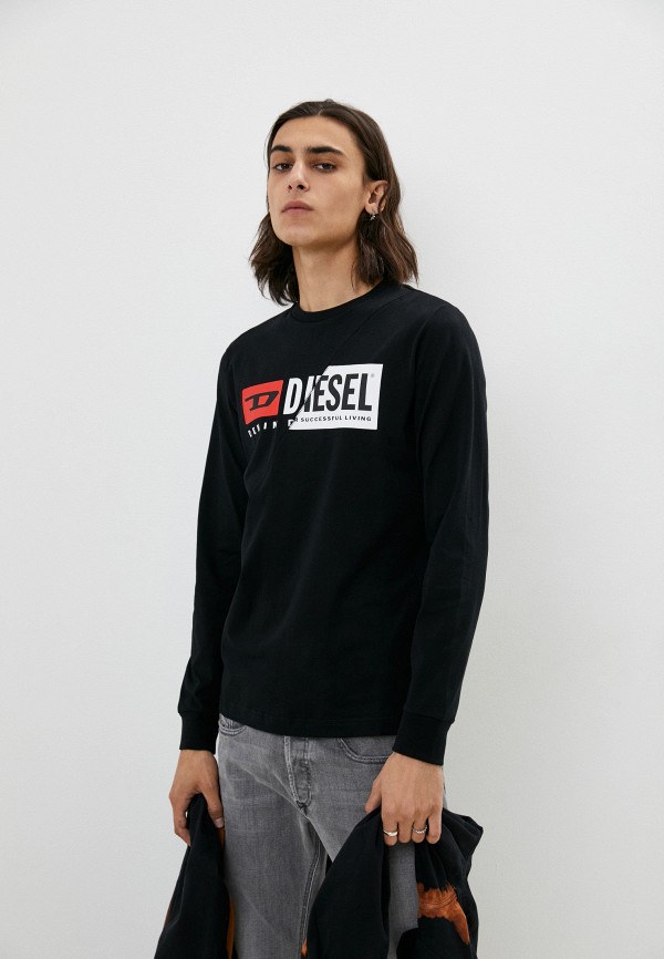 

Лонгслив Diesel, Черный