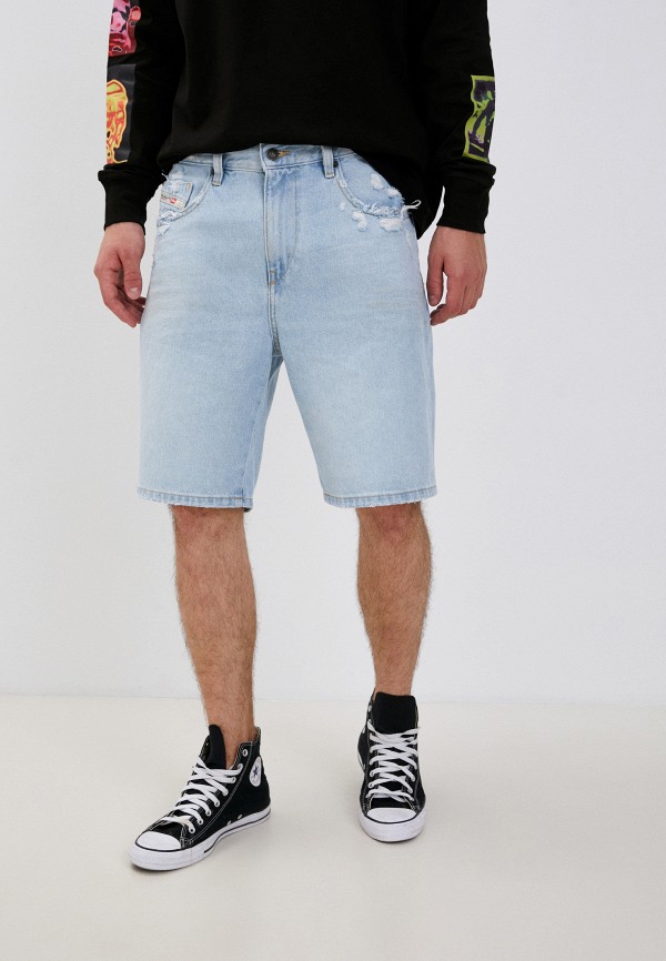 

Шорты джинсовые Diesel, Голубой, D-STRUKT-SHORT