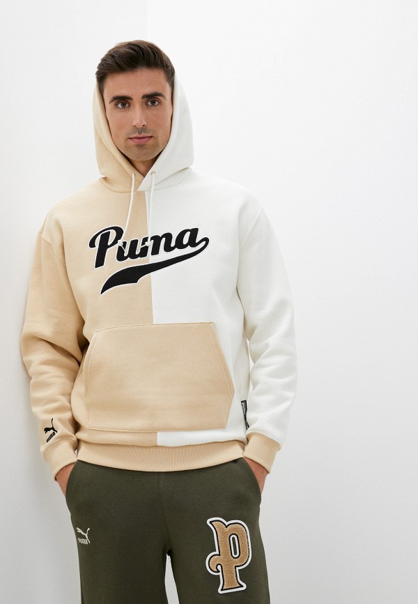 

Худи PUMA, Бежевый, PUMA Team ColourBlock Hoodie