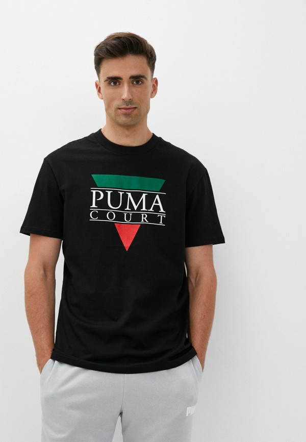 

Футболка PUMA, Черный, Puma Tennis Club Graphic Tee