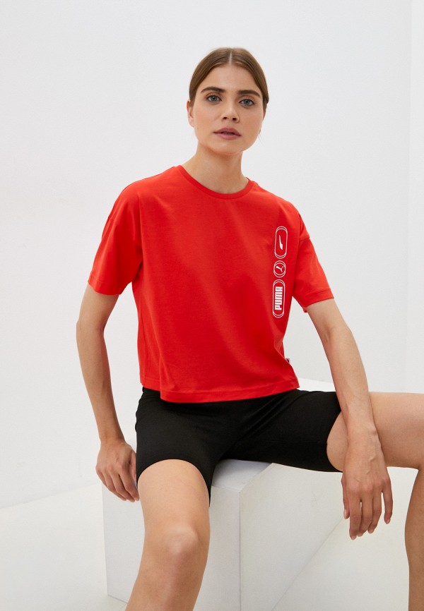 

Футболка PUMA, Красный, Rebel Fashion Tee