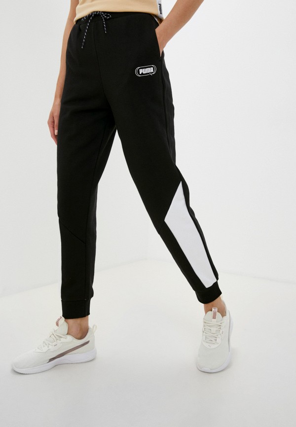 

Брюки спортивные PUMA, Черный, Rebel High Waist Pants TR cl
