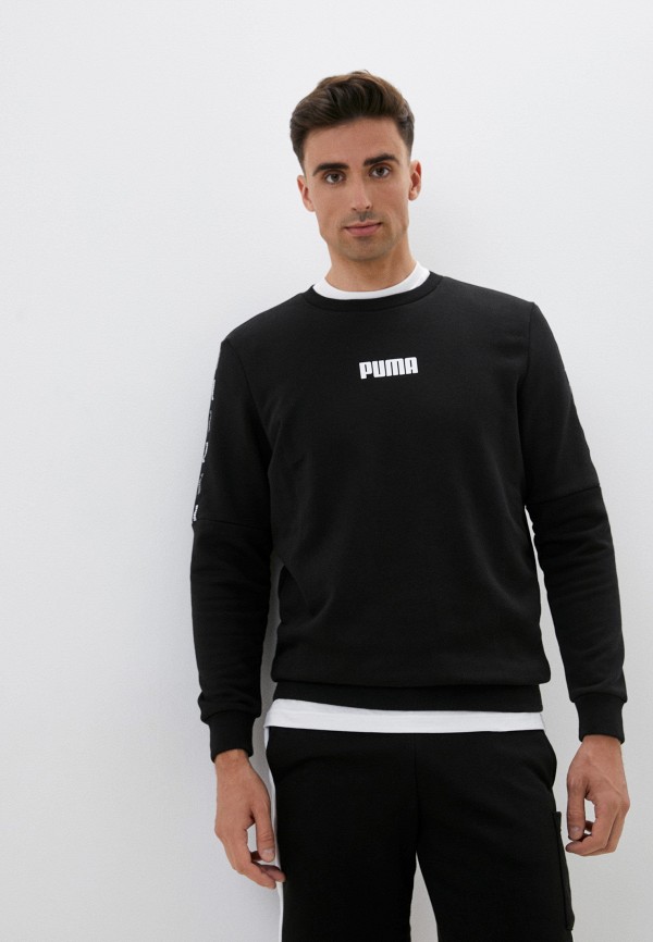 

Свитшот PUMA, Черный, Tape Crew TR M