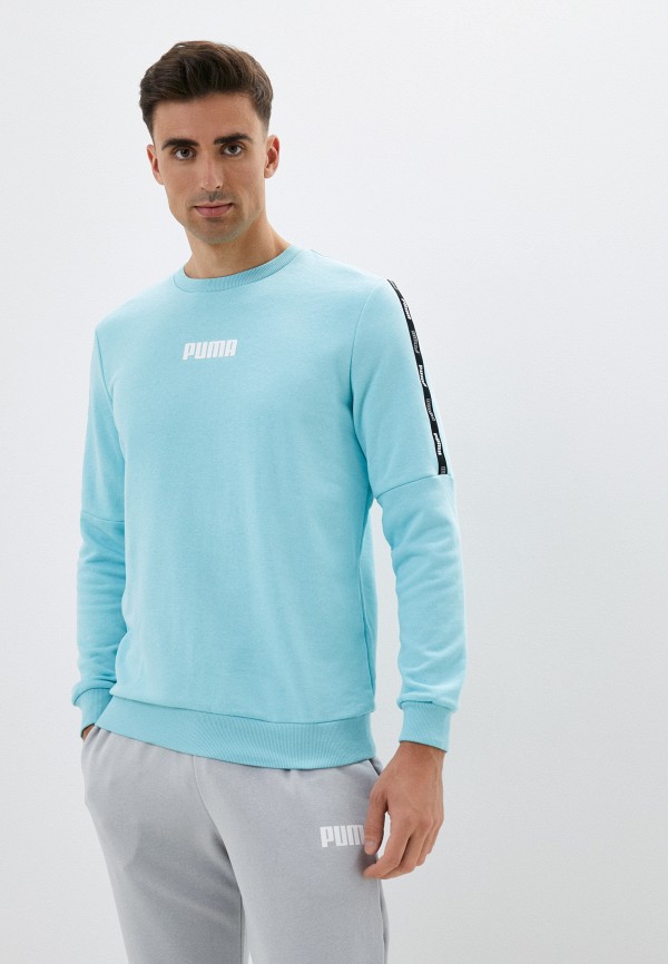 

Свитшот PUMA, Бирюзовый, Tape Crew TR M