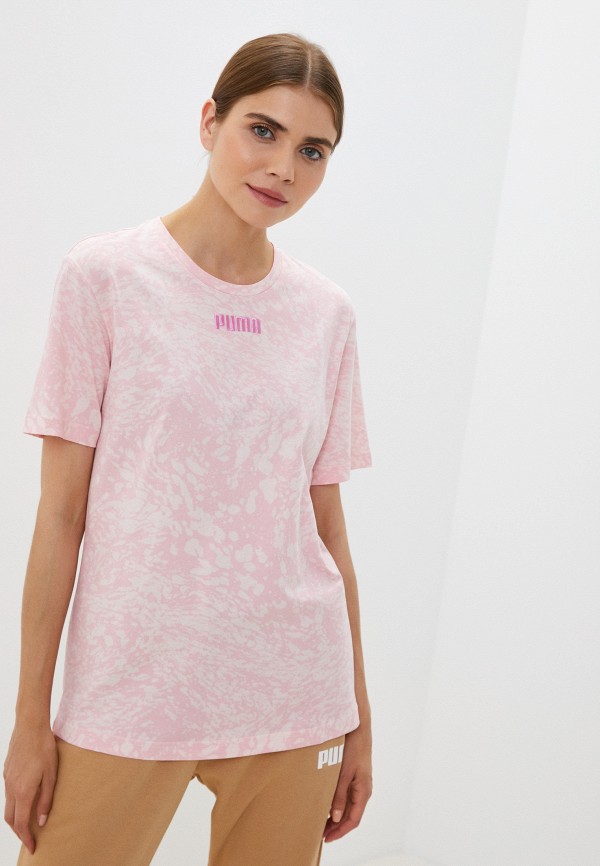 

Футболка PUMA, Розовый, AOP Tee