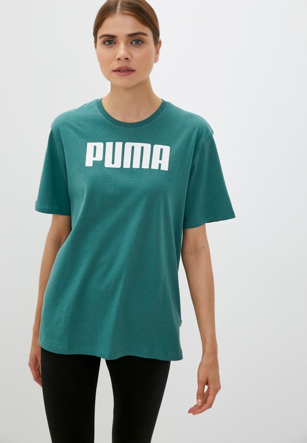 

Футболка PUMA, Зеленый, ESS PUMA BF Tee