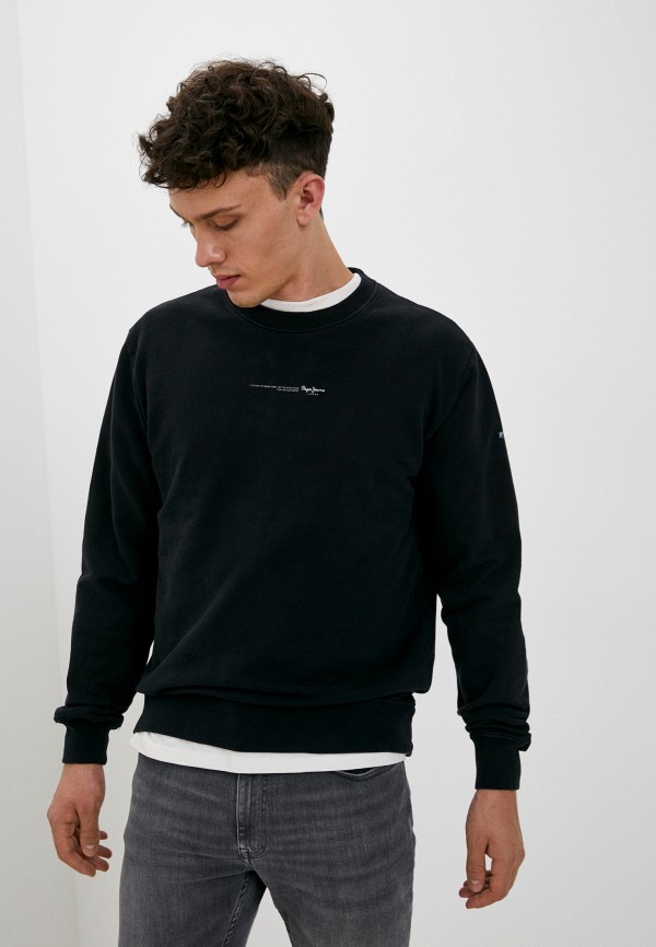 

Свитшот Pepe Jeans, Черный, DAVID CREW