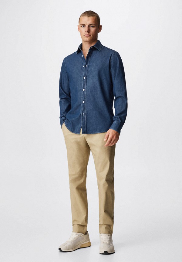 фото Рубашка джинсовая mango man
