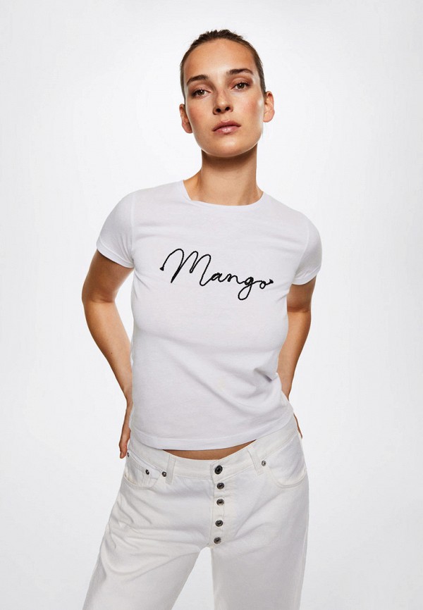 

Футболка Mango, Белый, PSTLOGO