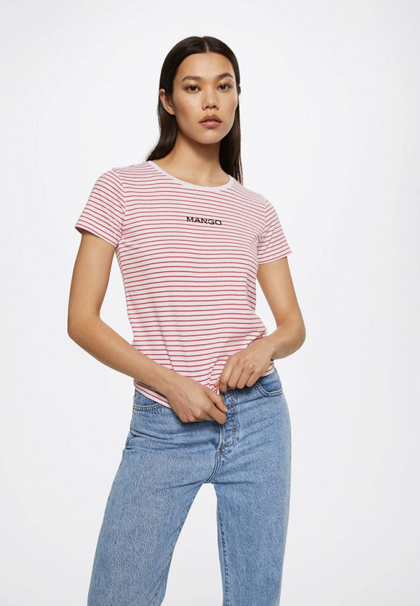 

Футболка Mango, Розовый, PSMANGO