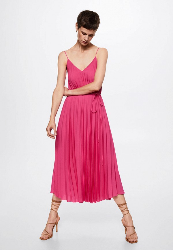 

Платье Mango, Фуксия, FORTUNY