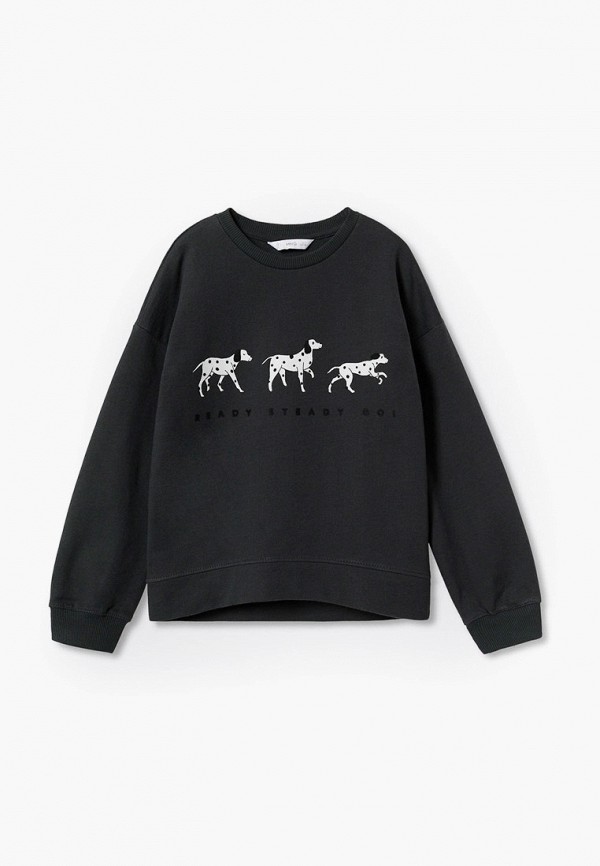 

Свитшот Mango Kids, Черный, DUBLINI
