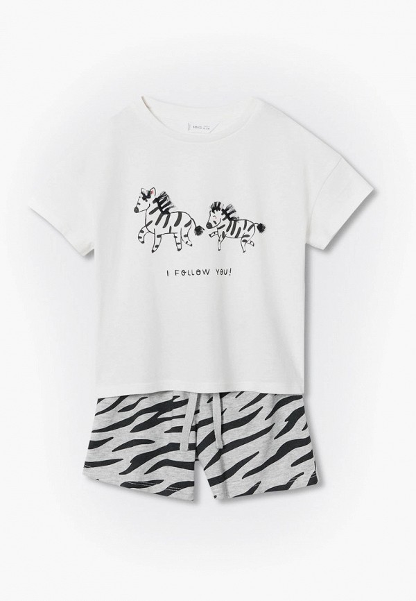 

Пижама Mango Kids, Разноцветный, ZEBRIB