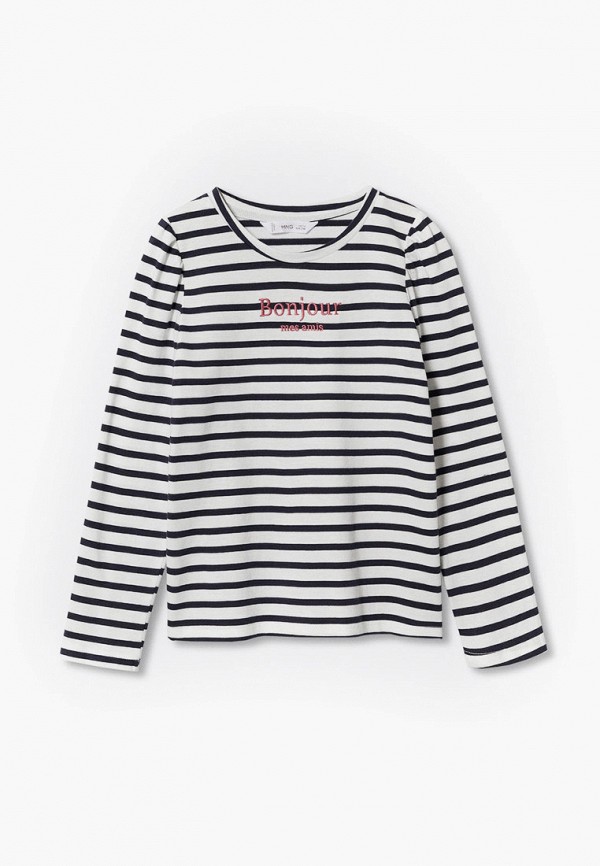 

Лонгслив Mango Kids, Разноцветный, BONJOUR