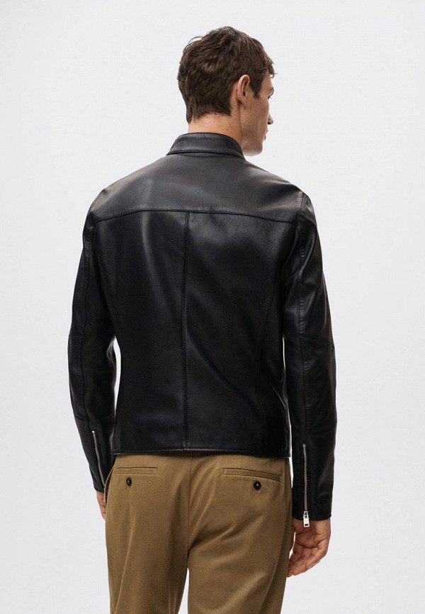 фото Куртка кожаная mango man