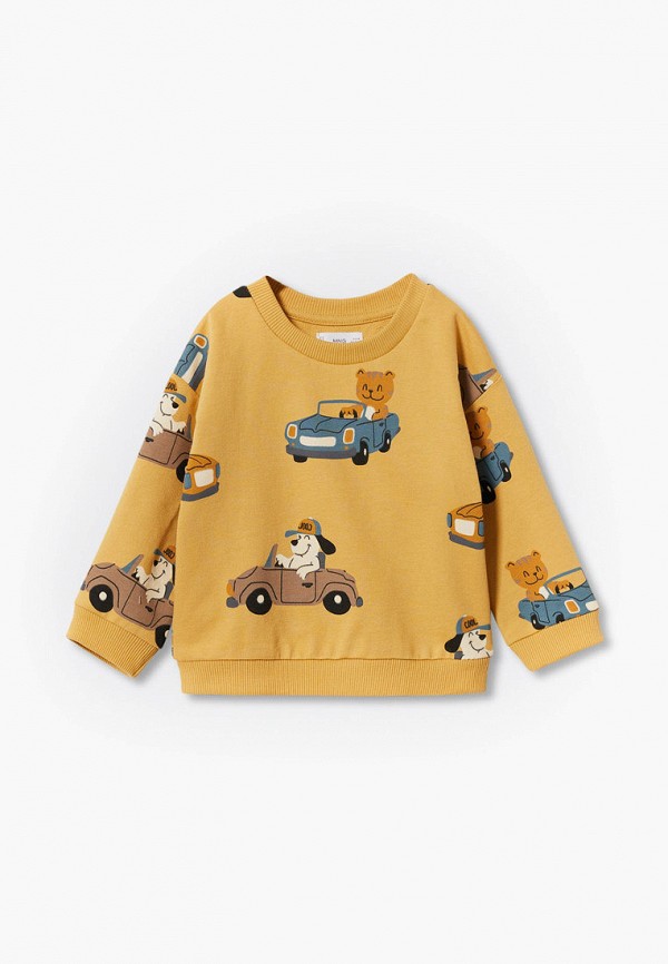 

Свитшот Mango Kids, Желтый, BOOM
