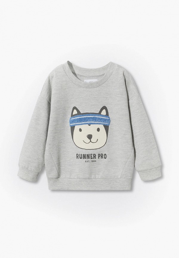 

Свитшот Mango Kids, Серый, RUNNER