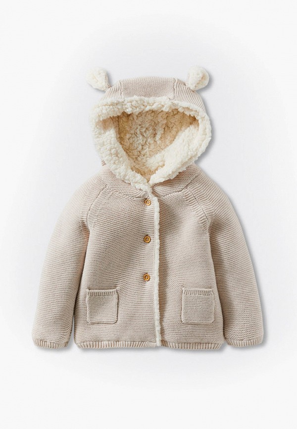 

Куртка утепленная Mango Kids, Бежевый, LULU