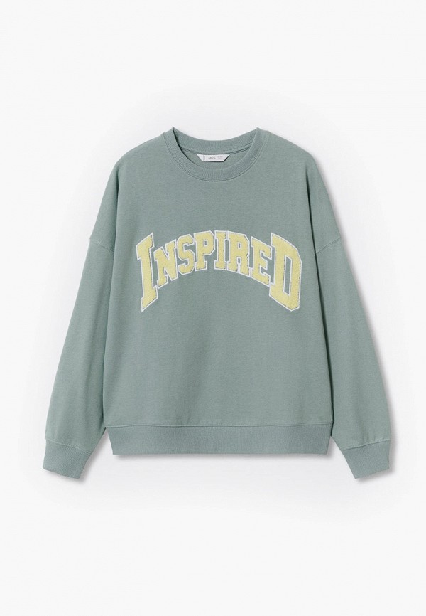 

Свитшот Mango Kids, Бирюзовый, INSPIRED
