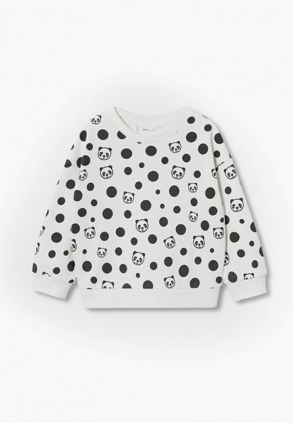 

Свитшот Mango Kids, Белый, DOTS