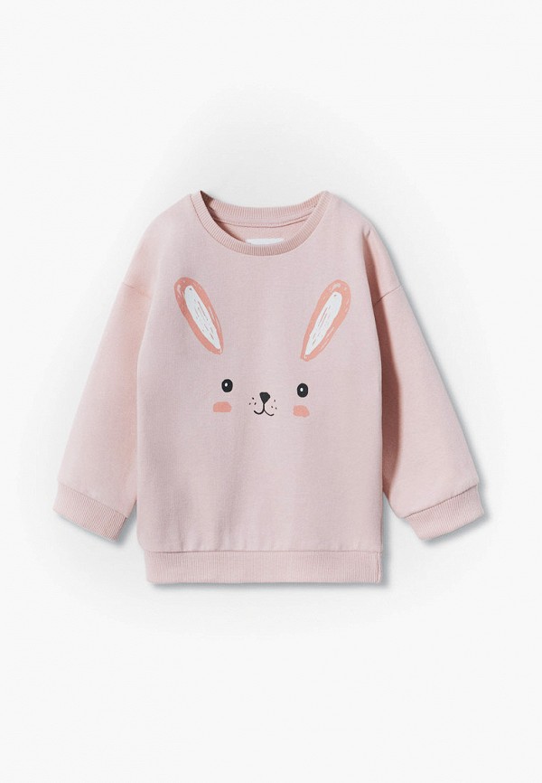 

Свитшот Mango Kids, Розовый, RABBIT