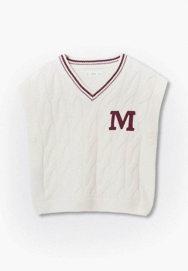 

Жилет Mango Kids, Бежевый, VARSITY