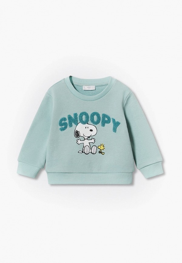 

Свитшот Mango Kids, Бирюзовый, SNOOPYB