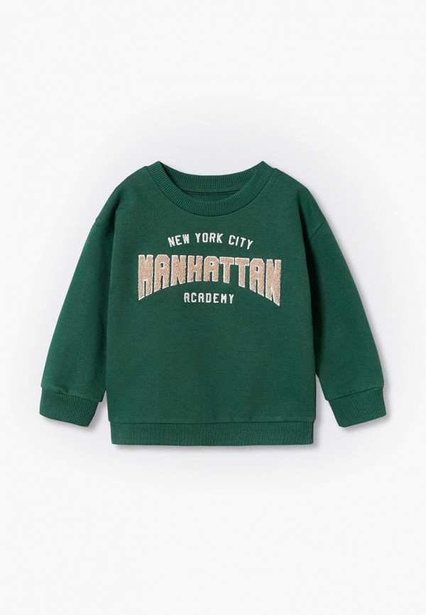 

Свитшот Mango Kids, Зеленый, MANHAT
