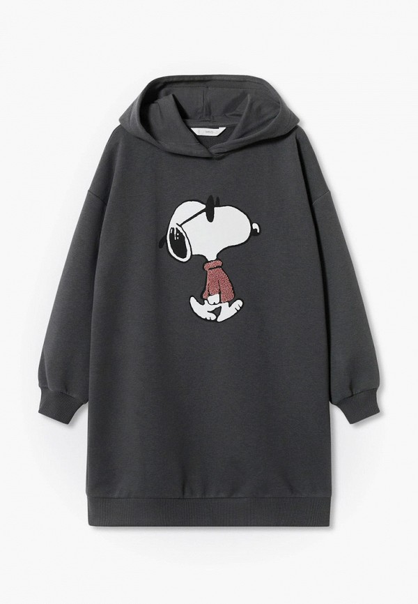 

Платье Mango Kids, Серый, SCOOL