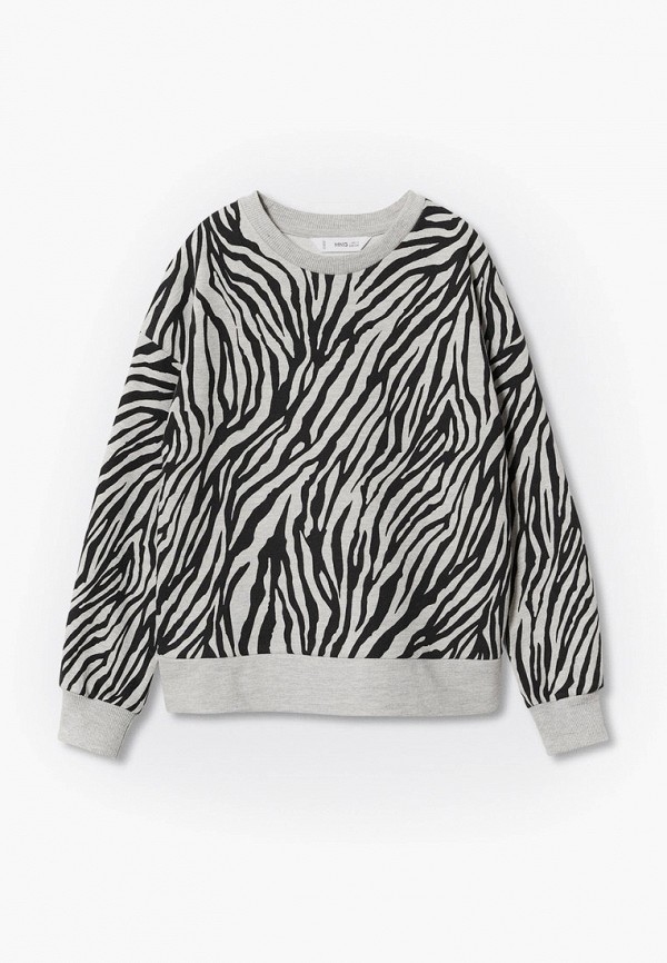

Свитшот Mango Kids, Серый, ALEXIS
