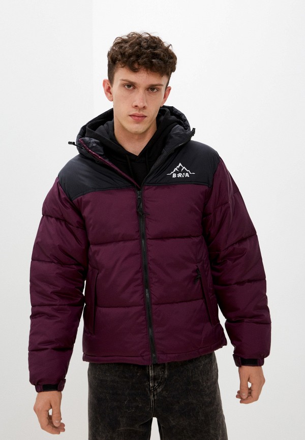 Куртка утепленная Berna фиолетового цвета