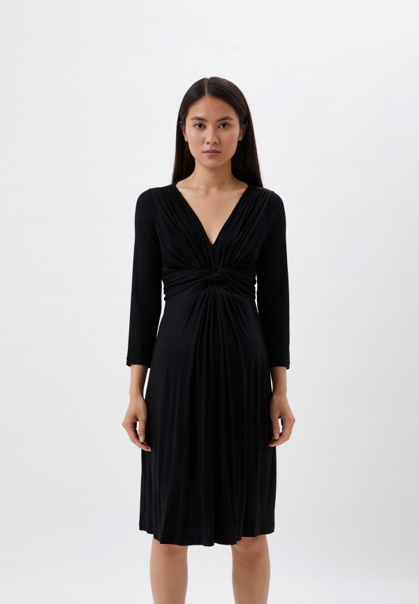Платье Pietro Brunelli Maternity черного цвета