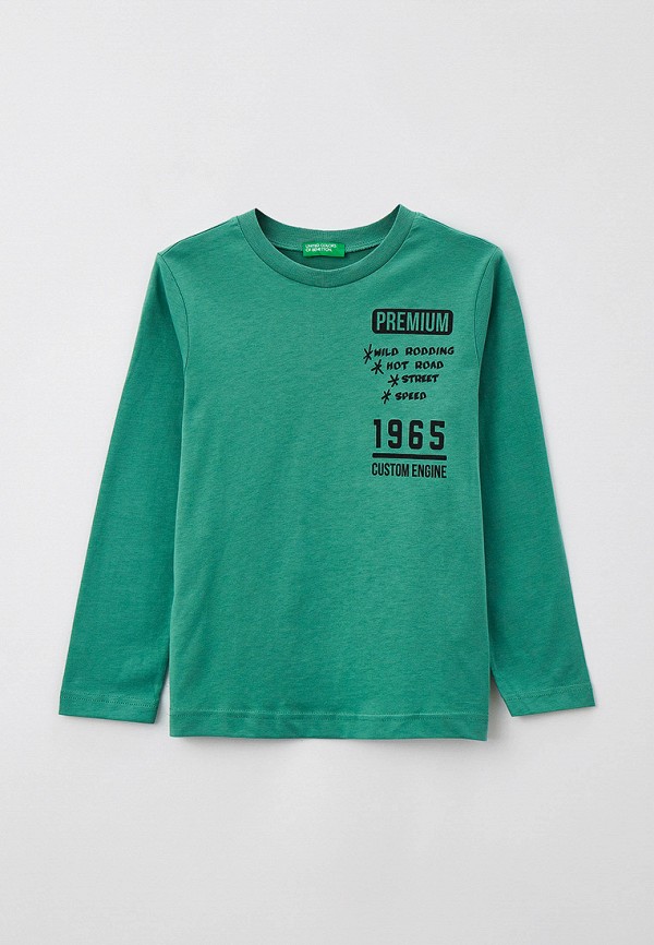 

Лонгслив United Colors of Benetton, Зеленый