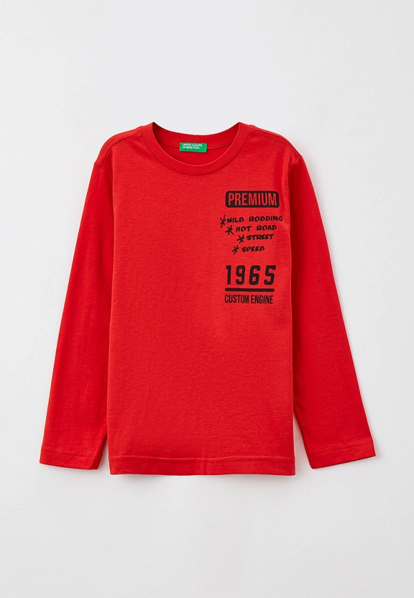 

Лонгслив United Colors of Benetton, Красный