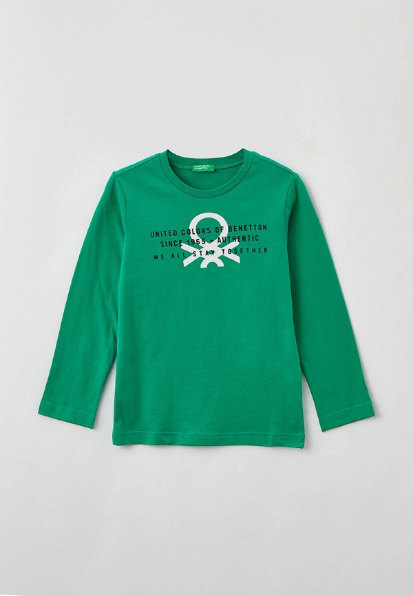 

Лонгслив United Colors of Benetton, Зеленый