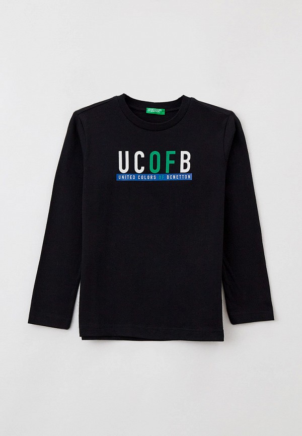 

Лонгслив United Colors of Benetton, Черный