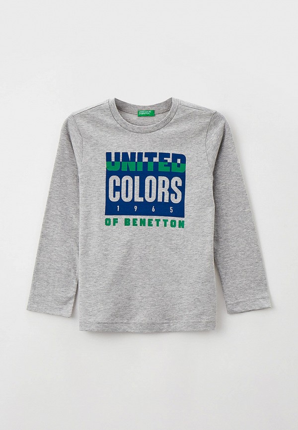 

Лонгслив United Colors of Benetton, Серый