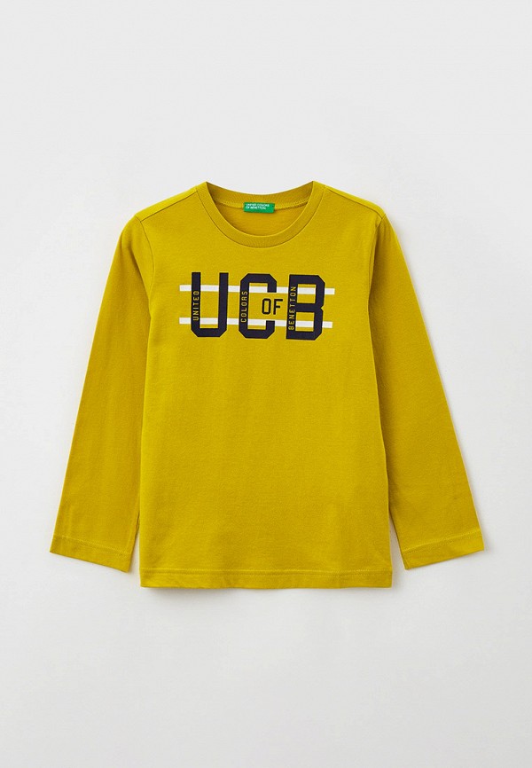 

Лонгслив United Colors of Benetton, Желтый