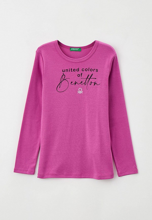 

Лонгслив United Colors of Benetton, Фиолетовый