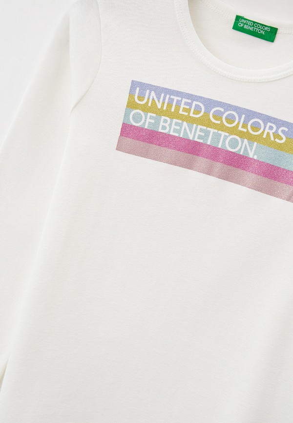 Лонгслив для девочки United Colors of Benetton 3I9WC105Q Фото 3