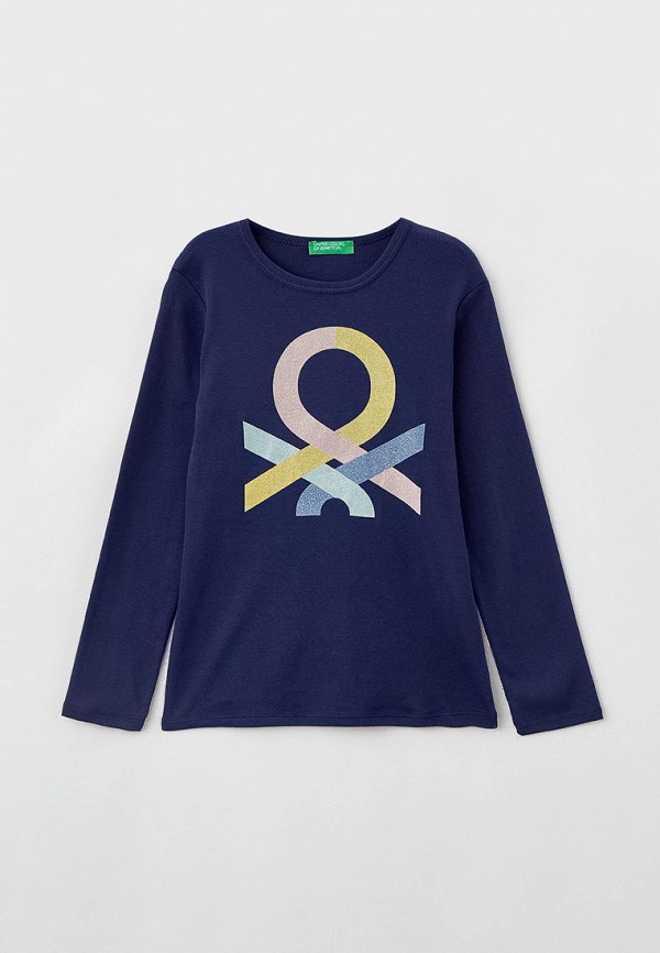 

Лонгслив United Colors of Benetton, Синий