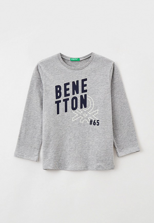 

Лонгслив United Colors of Benetton, Серый