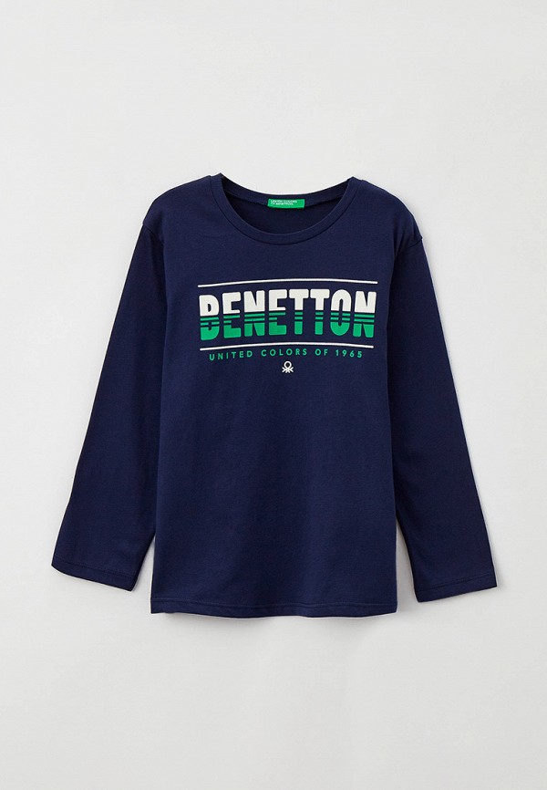 

Лонгслив United Colors of Benetton, Синий