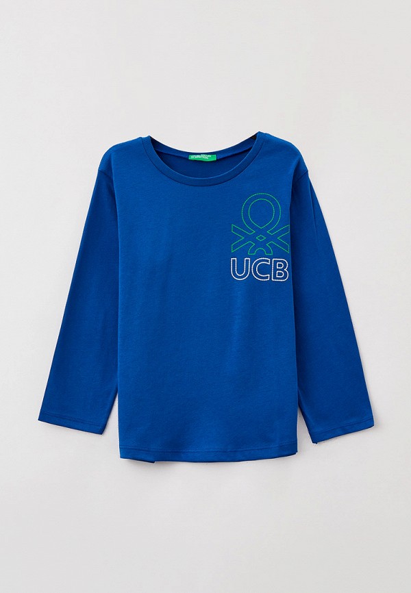 

Лонгслив United Colors of Benetton, Синий