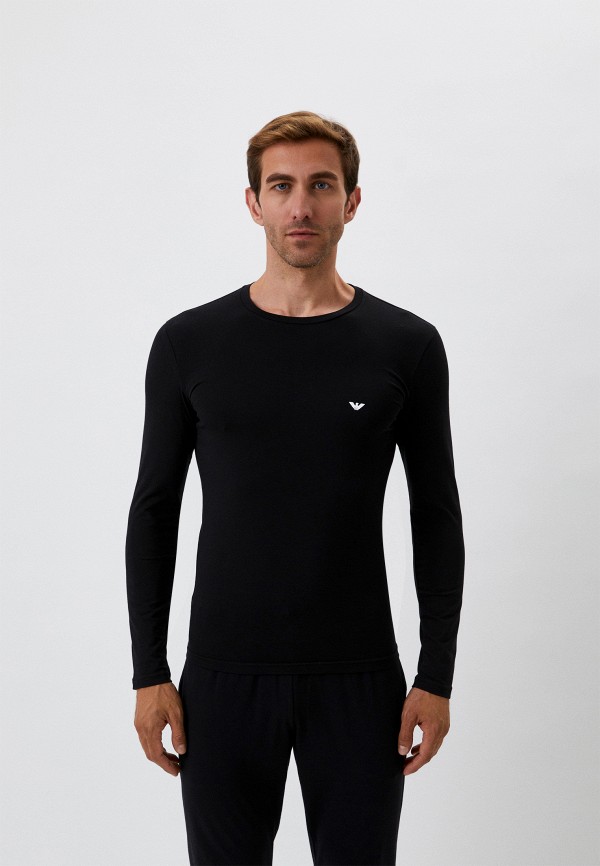 

Лонгслив Emporio Armani, Черный