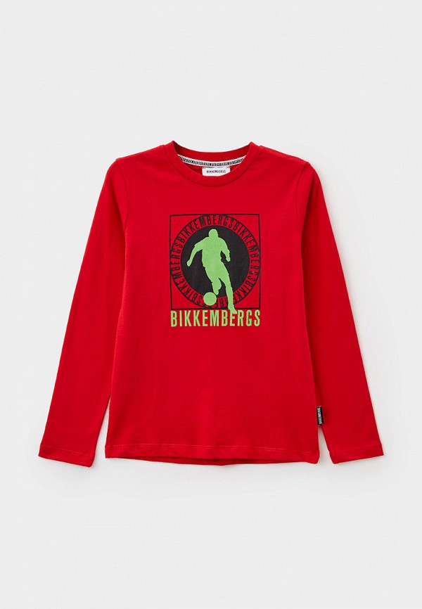 

Лонгслив Bikkembergs, Красный
