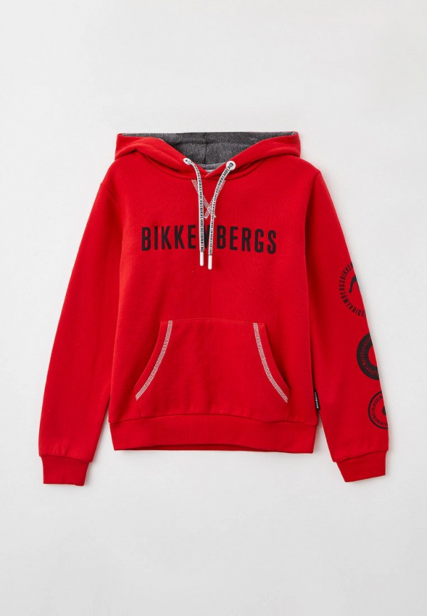 

Худи Bikkembergs, Красный