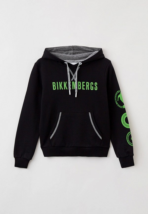 

Худи Bikkembergs, Черный